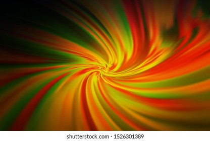Dark Orange vector modern elegant background. New colored illustration in blur style with gradient. Blurred design for your web site.
