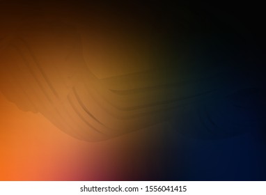 Dark Orange vector modern elegant backdrop. Glitter abstract illustration with gradient design. New way of your design.