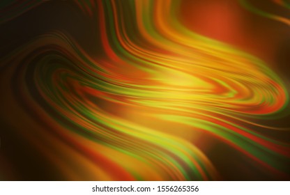 Dark Orange vector modern elegant background. Creative illustration in halftone style with gradient. New design for your business.