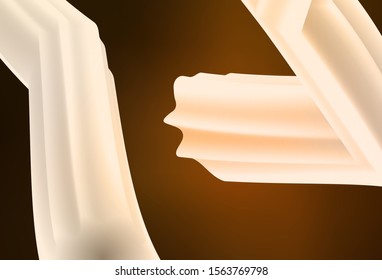 Dark Orange vector modern elegant background. Modern abstract illustration with gradient. The best blurred design for your business.