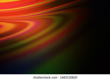 Dark Orange vector modern elegant layout. Glitter abstract illustration with gradient design. The best blurred design for your business.