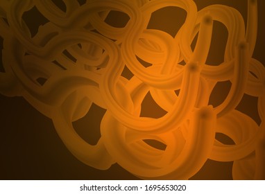 Dark Orange vector modern elegant background. An elegant bright illustration with gradient. Background for a cell phone.