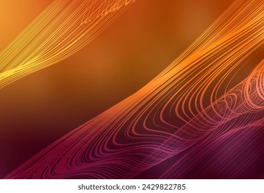 Dark Orange vector modern elegant background. An elegant bright illustration with gradient. New design for your business.