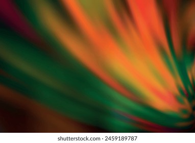 Fondo elegante moderno de Vector naranja oscuro. Nueva ilustración de color en estilo desenfoque con degradado. Diseño borroso para su Sitio web.