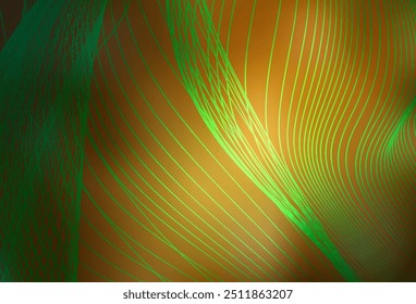 Vetor laranja escuro fundo elegante moderno. Nova ilustração colorida em estilo de desfoque com gradiente. Design inteligente para o seu trabalho.