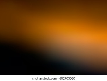 Dark Orange vector modern elegant abstract background in blurry style with gradient. Brand-new colored template.   