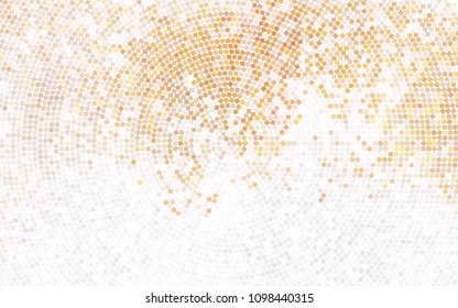 Dark Orange vector modern geometrical background. Abstract template. Geometric pattern in square style with gradient.