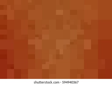 Dark Orange vector modern geometrical abstract background. Texture template. Geometric pattern in Origami style with gradient. 