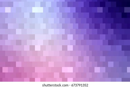 Dark Orange vector modern geometrical background. Abstract template. Geometric pattern in square style with gradient.