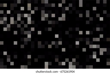Dark Orange vector modern geometrical background. Abstract template. Geometric pattern in square style with gradient.