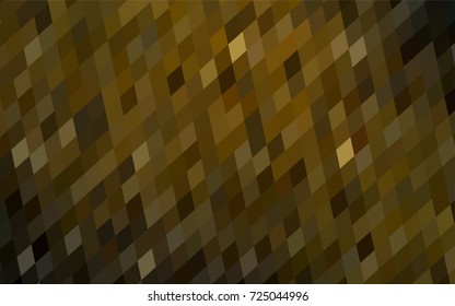 Dark Orange vector modern geometrical background. Abstract template. Geometric pattern in square style with gradient.