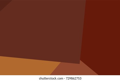 Dark Orange vector modern geometrical background. Abstract template. Geometric pattern in square style with gradient.