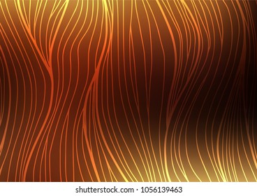 Dark Orange vector natural abstract texture. Glitter abstract illustration with doodles and Zen tangles. The doodle design can be used for your web site.
