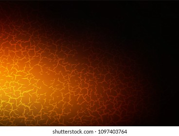 Dark Orange vector natural abstract texture. Creative illustration in blurred style with doodles and Zen tangles. The template can be used as a background for cell phones.
