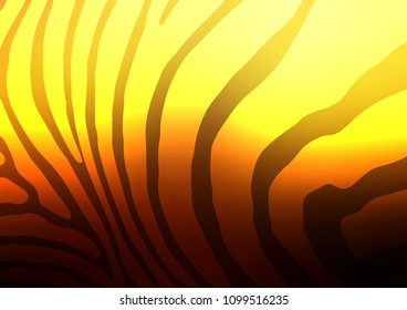 Dark Orange vector natural abstract texture. Blurred decorative design in Indian style with Zen tangles. A completely new design for your business.