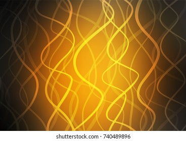 Dark Orange vector natural abstract texture. Ethnic elegant natural pattern with gradient. The elegant pattern can be used as a part of a brand book.