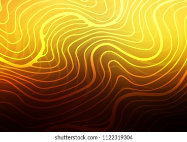 Dark Orange vector natural elegant background. A completely new color illustration in doodle style. The textured pattern can be used for website.