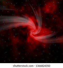 Dark Orange vector pattern with abstract stars. Blur decorative design in simple style with stars. Design for your business promotion.