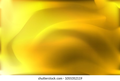 Dark Orange vector pattern with bubble shapes. Colorful illustration in abstract marble style with gradient. Marble style for your business design.