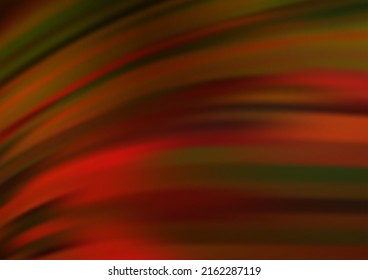 Dark Orange vector pattern with bubble shapes. Blurred geometric sample with gradient bubbles.  A new texture for your  ad, booklets, leaflets.
