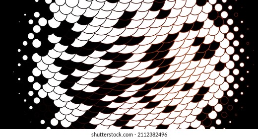 Dark Orange vector pattern with circles. Abstract illustration with colorful spots in nature style. Design for posters, banners.