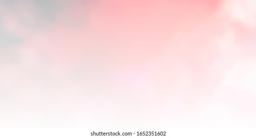 Dark Orange vector pattern with clouds. Abstract colorful clouds on gradient illustration. Beautiful layout for uidesign.