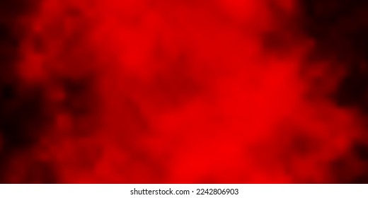 Dark Orange vector pattern with clouds. Shining illustration with abstract gradient clouds. Beautiful layout for uidesign.