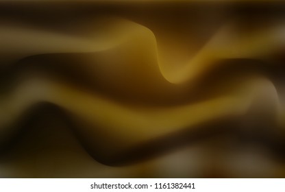 Dark Orange vector pattern with curved circles. Brand-new colored illustration in marble style with gradient. New composition for your brand book.