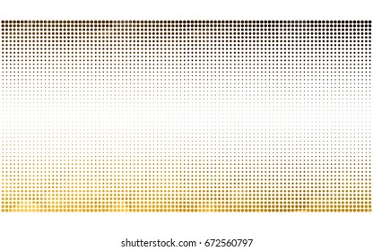 Dark Orange vector pattern of geometric circle shapes. Colorful mosaic banner. Geometric background with colored disks.