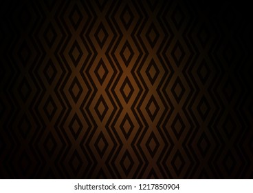 Dark Orange vector pattern with lines, rectangles. Shining colorful illustration with lines, rectangles. Backdrop for TV commercials.