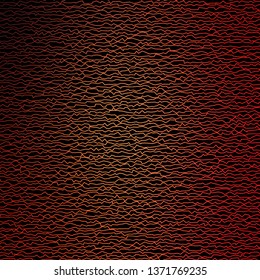 Dark Orange vector pattern with lines. Colorful illustration, which consists of curves. Pattern for commercials, ads.
