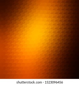 Dark Orange vector pattern with lines. Gradient abstract design in simple style with sharp lines. Pattern for ads, commercials.