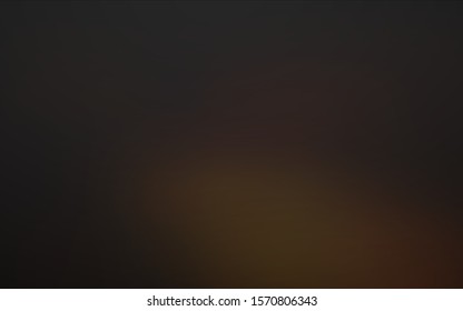 Dark Orange vector pattern with lines, ovals. An elegant bright illustration with gradient. A new texture for your  ad, booklets, leaflets.