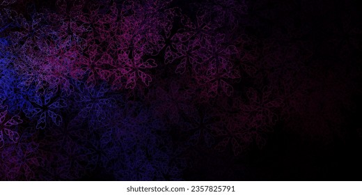 Dark orange vector pattern with lines. Bright illustration with gradient circular arcs. Pattern for booklets, leaflets.