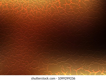 Dark Orange vector pattern with liquid shapes. Creative geometric illustration in marble style with gradient. Pattern for your business design.