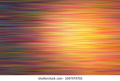 Dark Orange vector pattern with narrow lines. Modern geometrical abstract illustration with staves. The template can be used as a background.