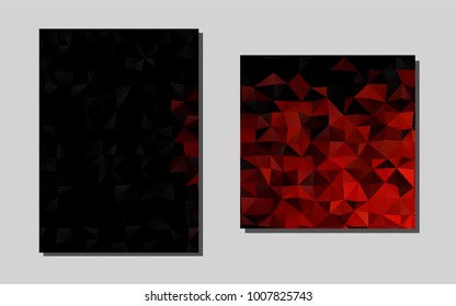 Dark Orange vector pattern for posters. Modern abstract design concept with colorful gradient. Pattern can be used as a template for calendars.
