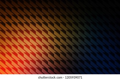 Dark Orange vector pattern with sharp lines. Shining colored illustration with sharp stripes. Pattern for ad, booklets, leaflets.