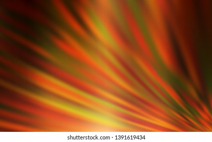 Dark Orange vector pattern with sharp lines. Blurred decorative design in simple style with lines. Pattern for your busines websites.