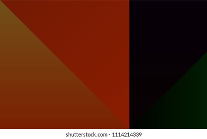 Dark Orange vector pattern with spectrum of colors. Colorful gradient set with collection of rainbow colors. Pattern of colors for design of ads, posters, banners.