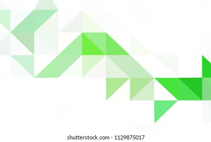 Dark Orange vector polygon abstract layout. A sample with polygonal shapes. A new texture for your web site.