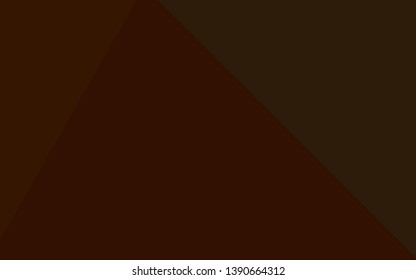 Dark Orange vector polygonal background. Brand new colorful illustration in with gradient. Triangular pattern for your business design.