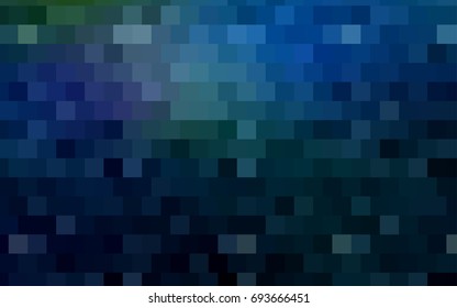 Dark Orange vector polygonal illustration, which consist of rectangles. Rectangular pattern for your business design. Geometric background in Origami style with gradient. 