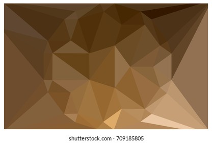 Dark Orange vector polygonal illustration, which consist of triangles with a gemstone in center. Triangular design of a huge diamond for your business. Creative geometric background of gems.