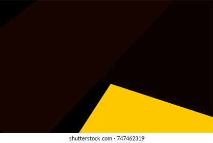 Dark Orange vector polygonal illustration, which consist of rectangles. Rectangular pattern for your business design. Geometric background in Origami style with gradient. 
