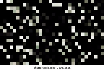 Dark Orange vector polygonal illustration consisting of rectangles. Rectangular design for your business. Creative geometric background in origami style with gradient.