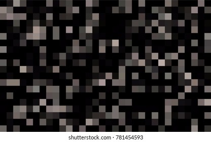 Dark Orange vector polygonal illustration, which consist of rectangles. Rectangular pattern for your business design. Geometric background in Origami style with gradient. 
