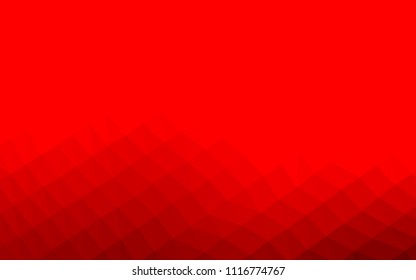 Dark Orange vector polygonal pattern. A sample with polygonal shapes. A completely new design for your business.