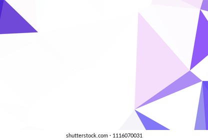 Dark Orange vector polygonal template. Creative geometric illustration in Origami style with gradient. Brand new style for your business design.