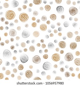 Dark Orange vector seamless abstract doodle template. New colorful illustration in doodle style with flowers. Doodle design can be used for your web site.